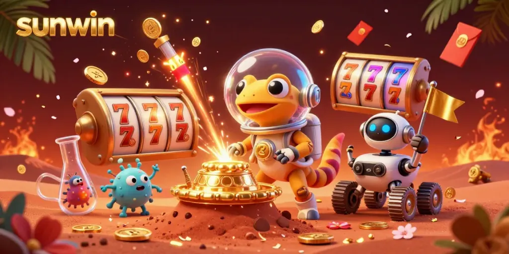 Engage in thrilling gameplay at sunwin's golden casino with vibrant slots and exciting wins!