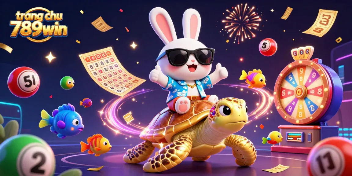 Experience thrilling action at trang chu 789win with vibrant lottery games and fun characters.