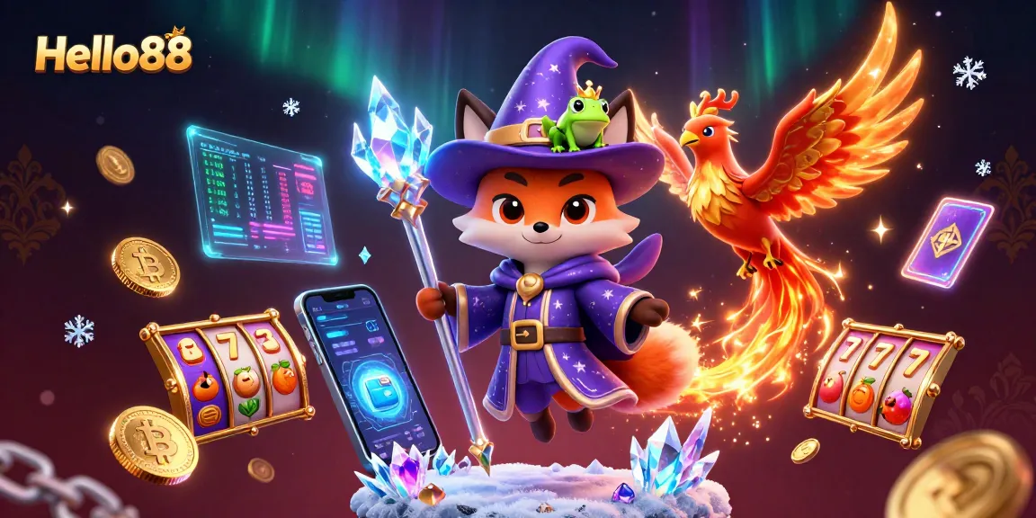 Experience top-tier gaming at Hello88 with captivating visuals and rich casino elements.