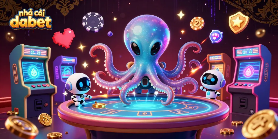Engage with nhà cái dabet in a vibrant space-themed poker battle featuring alien characters.