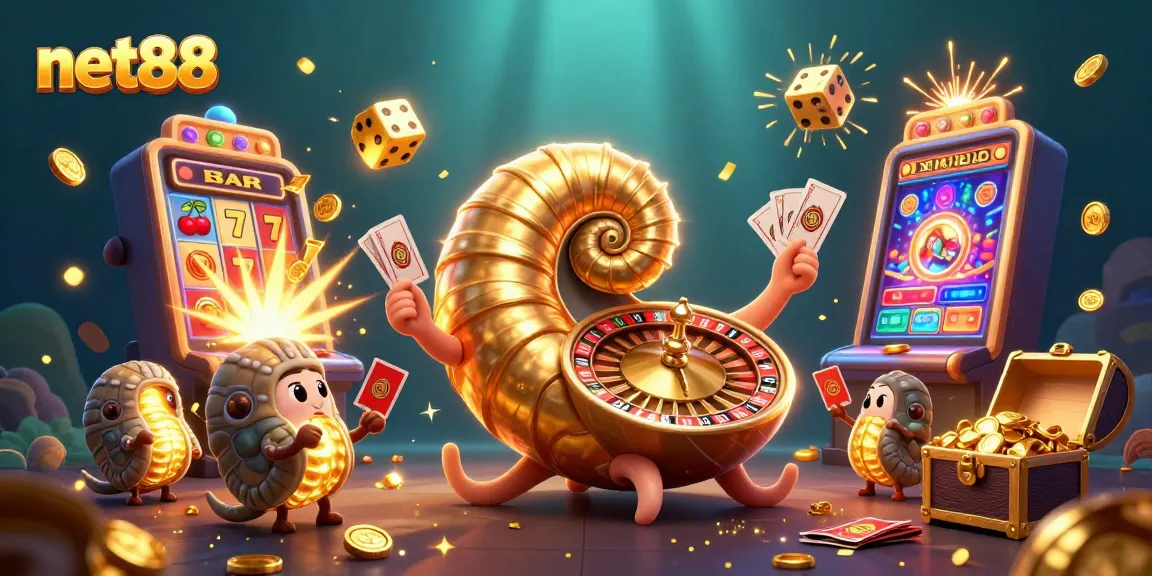 Experience thrilling wins with net88's jackpot explosion in a vibrant casino scene.