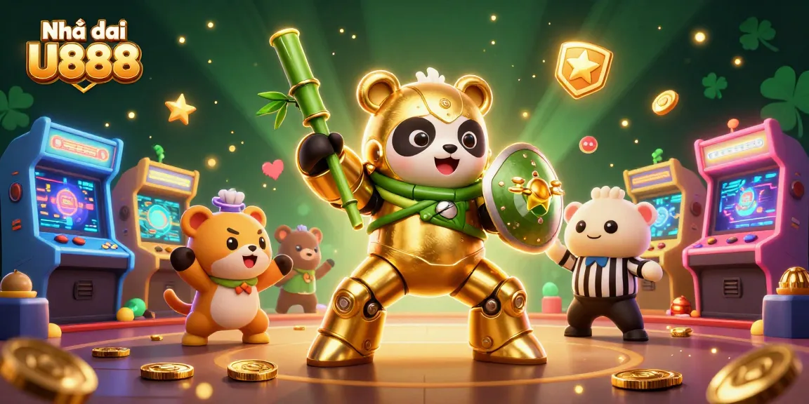 Experience thrilling games at Nhà cái U888 with dynamic 3D action in a vibrant casino arena.