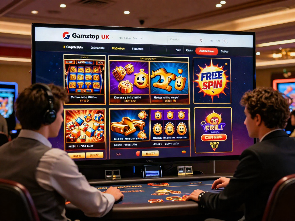 Engaging non gamstop uk casino digital interface showcasing games and promotions.