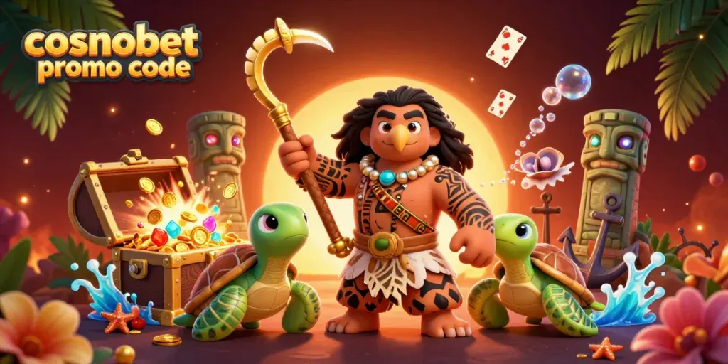 Engage with the latest cosmobet promo code to unlock amazing casino rewards amid vibrant 3D illustrations.