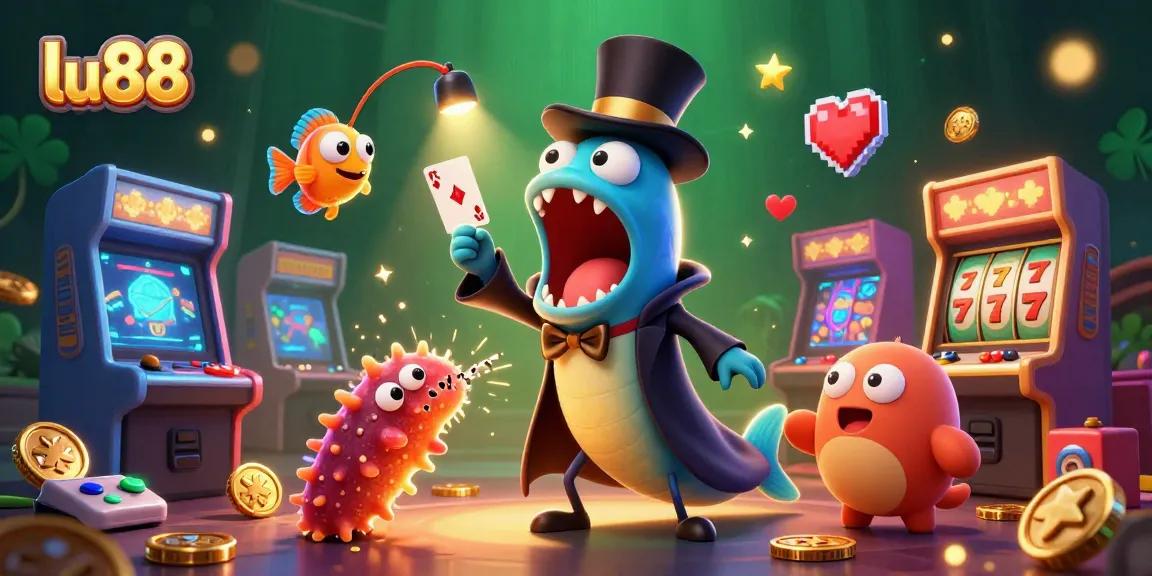 Engage with the immersive experience at lu88 featuring a magical underwater casino theme.
