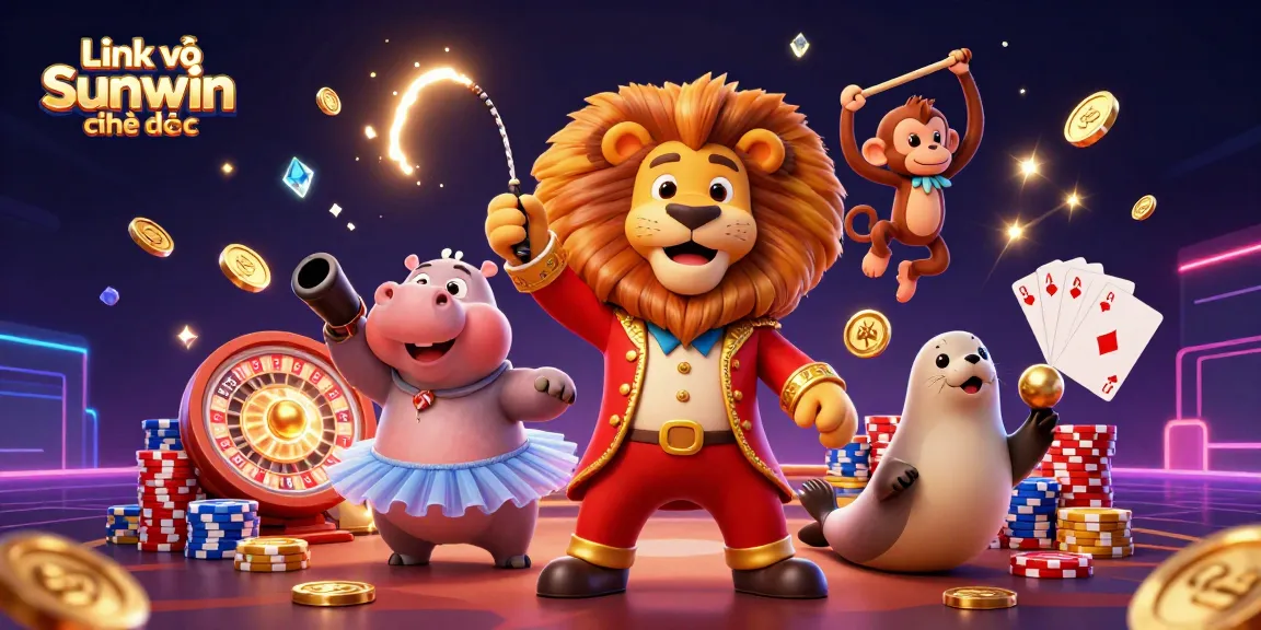 Engage in thrilling games with Link vào Sunwin chính thức featuring vibrant casino elements.