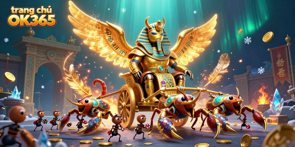 Experience the thrill of gaming with trang chủ OK365’s vibrant casino scene featuring dynamic 3D characters.