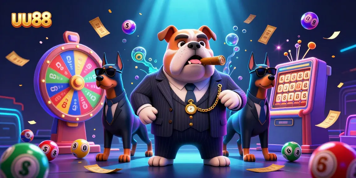 Win big at uu88 with exciting games in an ultra-detailed casino illustration.
