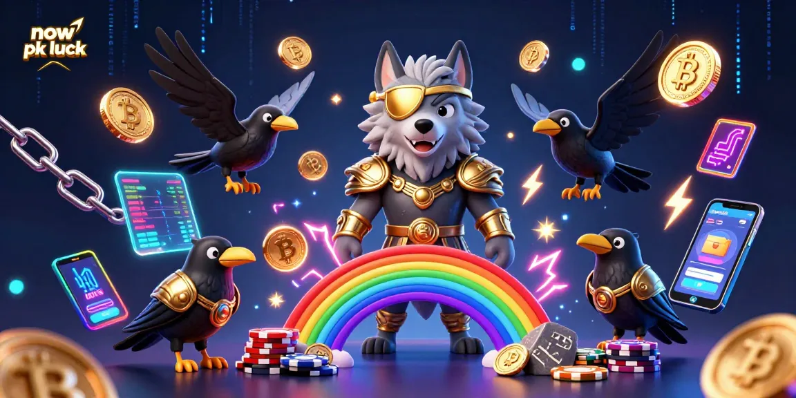 Experience thrilling gameplay with new pk luck at a vibrant casino scene featuring mythical characters.