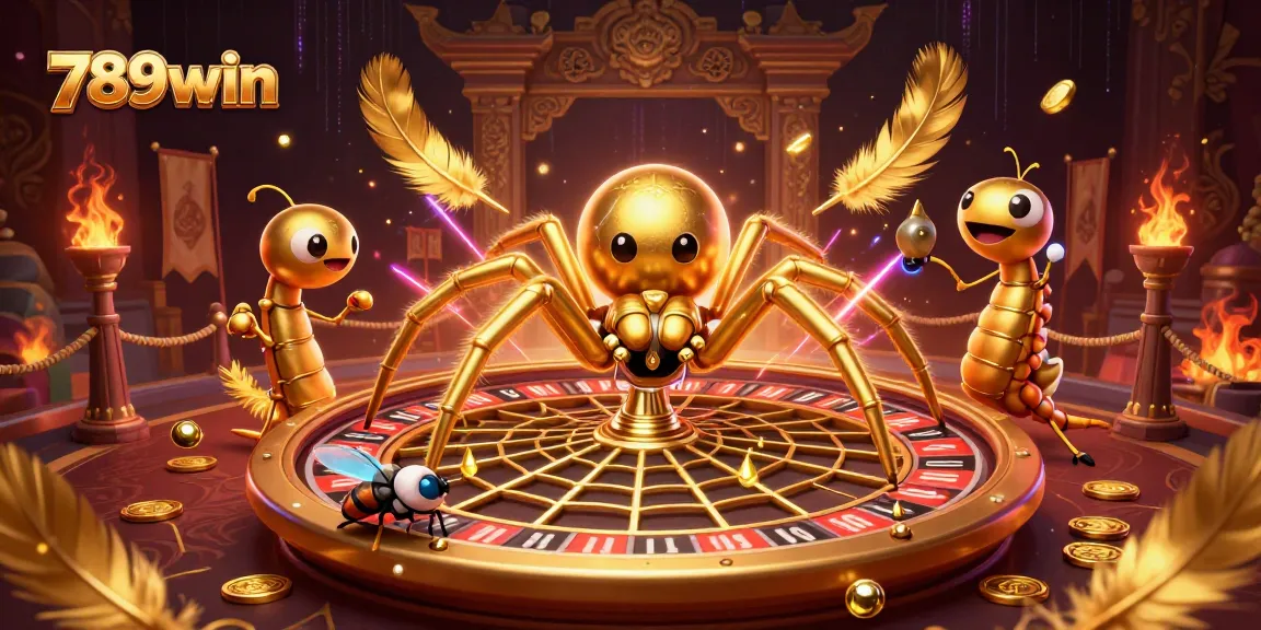 Experience thrilling bets at 789win with a dynamic casino-themed 3D illustration featuring exciting game elements.