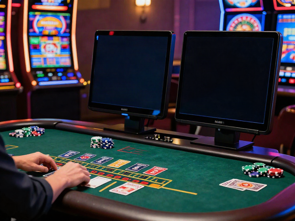 Engaging online casino interface highlighting non Gamstop UK casino games with vibrant elements.