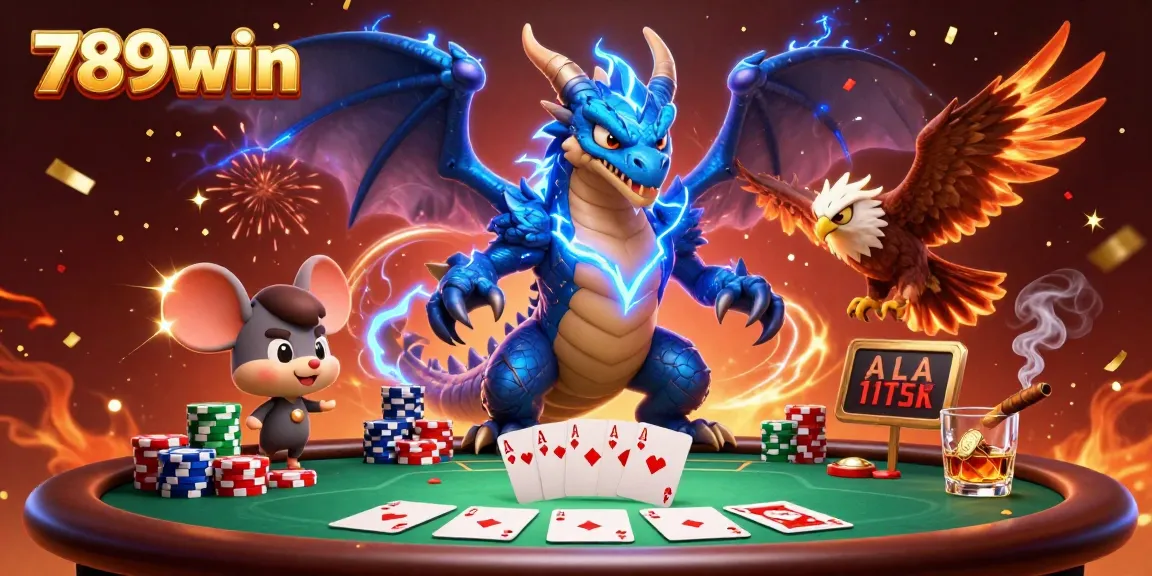 Experience the thrilling gameplay at 789win with vibrant casino elements and dynamic characters.