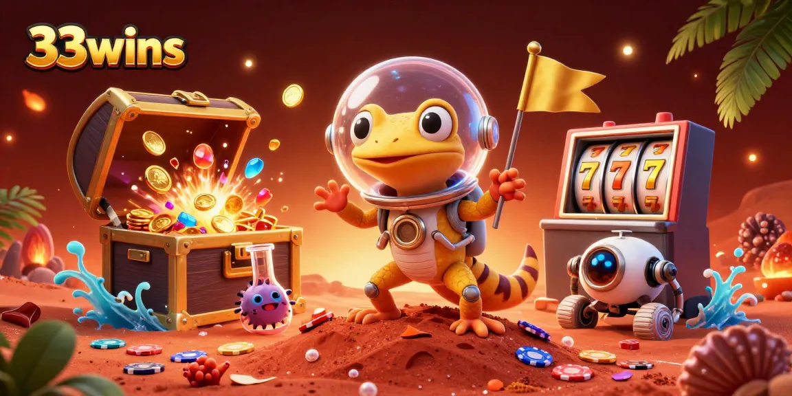 Experience thrilling wins with 33wins at a vibrant golden casino on Mars.