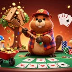Experience winning on 789win with a vibrant 3D casino illustration showcasing coin-filled excitement.