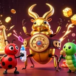 Join the thrill of MM88 as a giant beetle faces off in the golden jackpot!