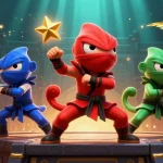 laetoto launches exciting casino action featuring a team of ninja chameleons and vibrant betting elements