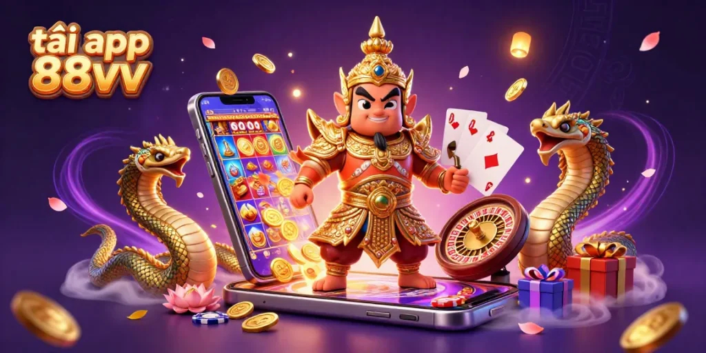 Experience the excitement as you tải app 88vv and enjoy thrilling gambling games at your fingertips.