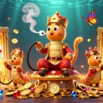 Experience the excitement of TR88 with a rich, vibrant casino illustration showcasing poker and treasure elements.