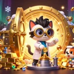 Experience excitement with NOHU's dynamic casino scene featuring a mad scientist cat and a lab assistant dog.