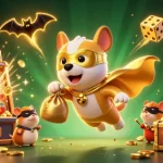 Experience appkeonhacai's thrilling gaming adventure with superhero dog and hamster in a vibrant casino.